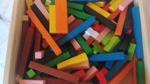 Barettes couleurs pour apprentissages Gattegno