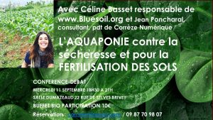 Conférence débat Aquaponie Bluesoil à Brive @ SALLE DUMAZEAUD 22 RUE DE SELVES BRIVE