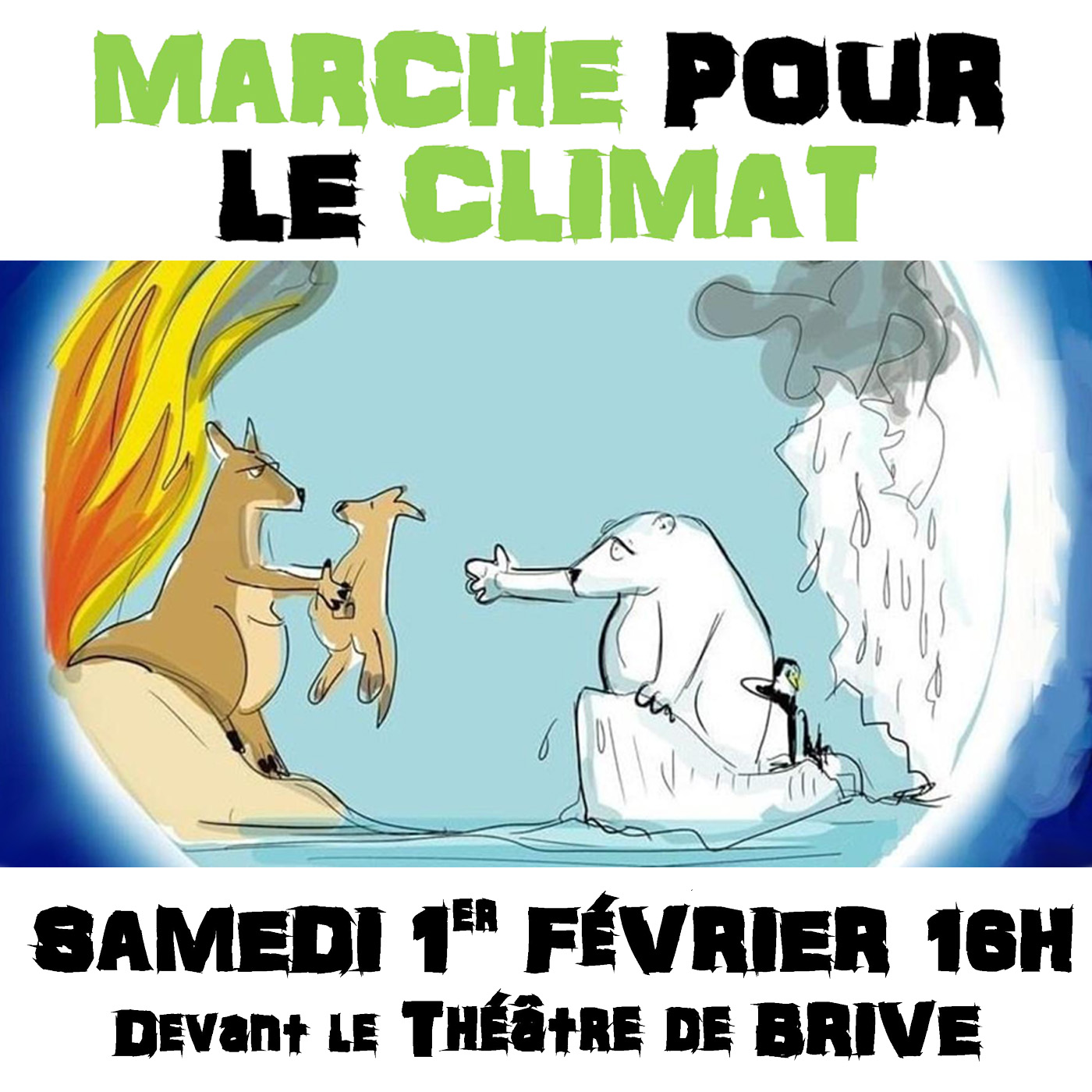 Marche pour le Climat le 1er février à Brive