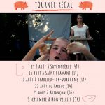 Spectacle cirque aérien à Neuville et à Beaulieu sur Dordogne