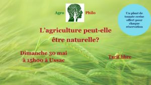 Conférence : l'agriculture peut-elle être naturelle ?