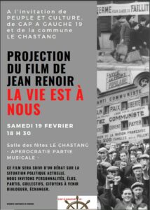 LA VIE EST A NOUS @ Salle des fêtes LE CHASTANG