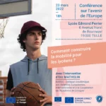 Conférence sur l’avenir de l’Europe : Comment construire la mobilité pour les lycéens ?