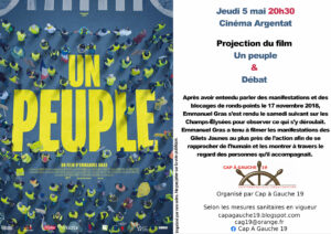 Ciné-débat : Un Peuple, le film @ Cinéma Le Turenne