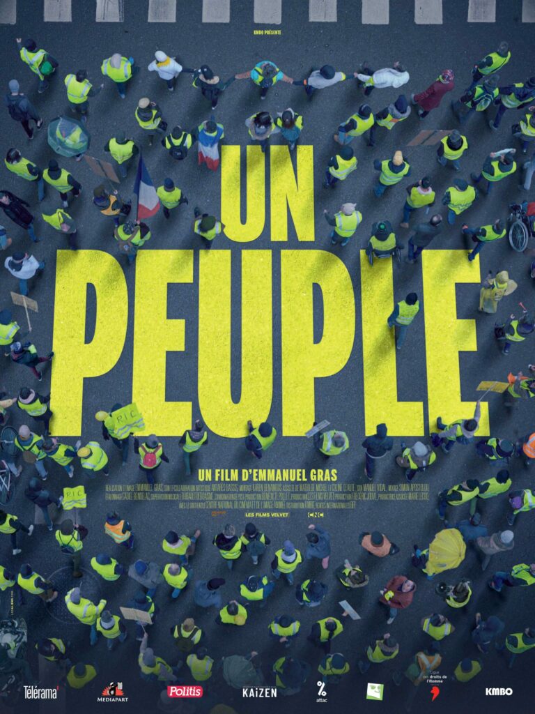 Film UN PEUPLE documentaire débat sur le gilets jaunes à Uzerche en Corrèze