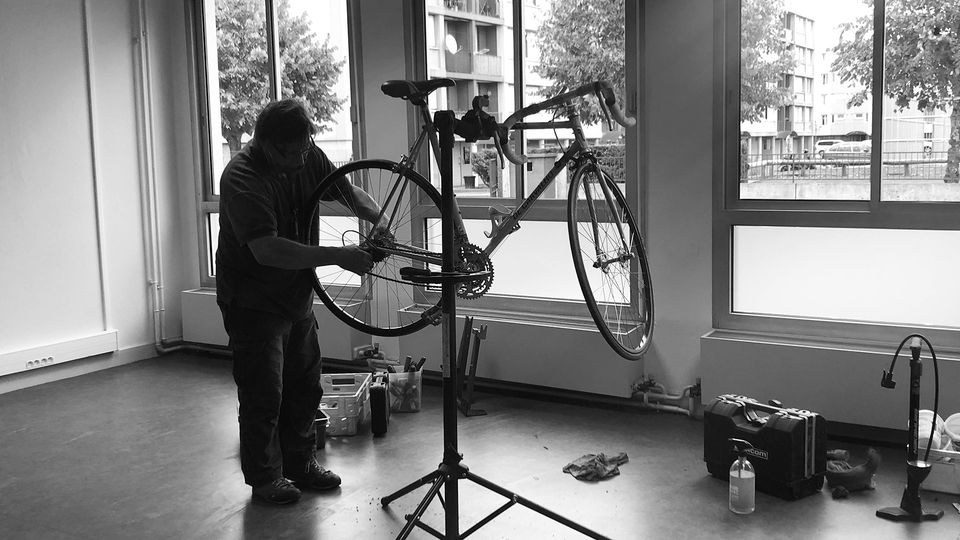 Atelier de réparation vélo