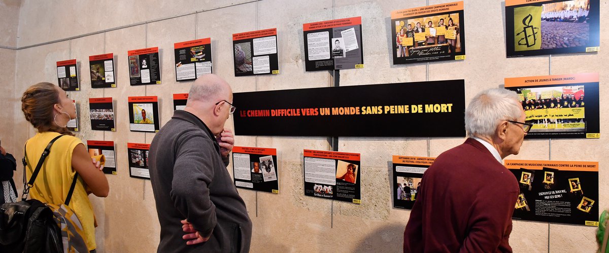 Exposition 60 ans Amnesty International