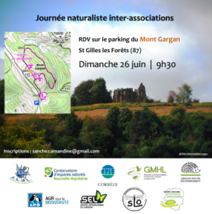 Journée naturaliste inter-associative @ site du Mont Gargan