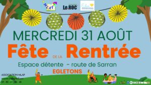 Fête de la rentrée @ Espace détente Le Rabinel - Route Sarran
