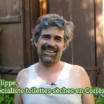 Toilettes sèches en Corrèze avec Philippe Van-Aasche
