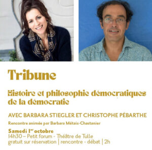 Débat Démocratie avec Barbara Stiegler @ Théarez sz l"Empreinte
