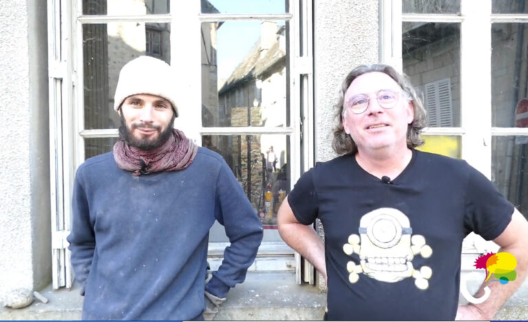 Morgan et Nicolas présentent l'association Assaand soutien scolaire et aide aux devoirs à Argentat