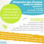 Ateliers entreprendre dans l'économie sociale et solidaire Janvier 2023