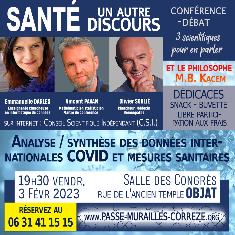 Conférence DARLES PAVAN SOULIE en Corrèze Objat