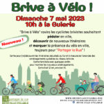 Flyer de l'événement BRIVE A VELO de l'association Brive Ville Cyclable