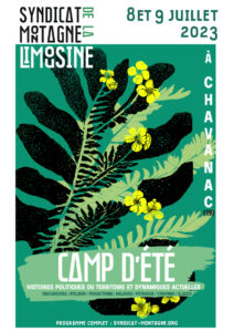 Camp d'été 2023 de la Montagne Limousine à Chavanac