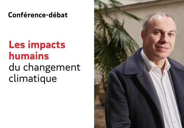 Conférence-débat les impacts humains du changement climatique