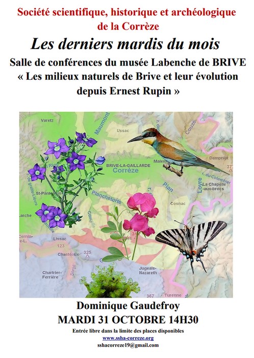 conférence sur les milieux naturels de Brive