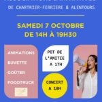 Forum des associations Chartrier Ferrières 7 octobre 2023