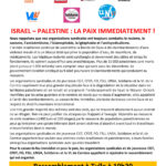 manifestation cesser le feu israel gaza