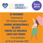 25 novembre journee internationale de lutte contre les violences faites aux femmes - SOS Violences Conjuguales Correze