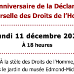 anniversaire de la déclaration universelle des droits de l'homme