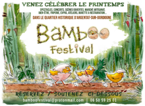 Bamboo Festival à ARGENTAT-sur-Dordogne - 2 jours de créativité @ Vieux quartiers d'Argentat : Église / Place Delmas