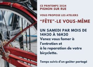 Atelier Freins [vélo] avec le Centre Culturel et Sportif @ Centre Culturel et Sportif