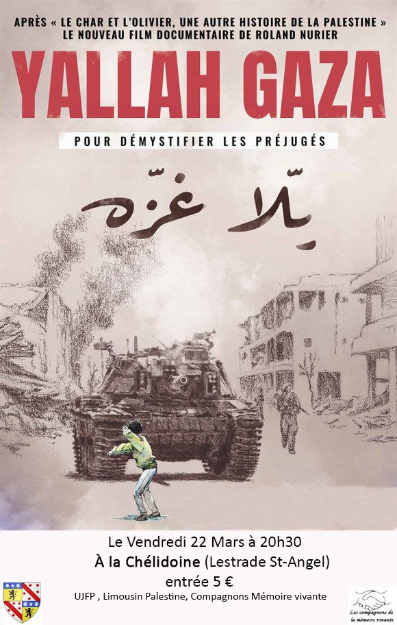 yalla gaza CHELIDOINE 22 mars 2024