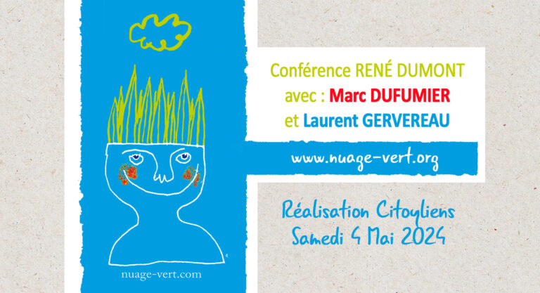 Conférence René Dumont à Argentat sur Dordogne