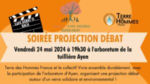 Soirée projection-débat autour d'un verre solidaire et environnemental @ Arboretum de la Tuillière Ayen
