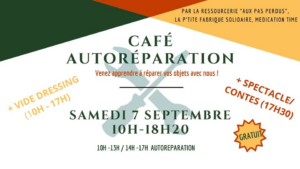 3ème CAFÉ AUTORÉPARATION de la petite fabrique solidaire à Uzerche