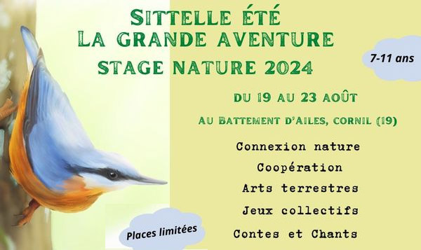 Atelier nature Sitelle aout 2024