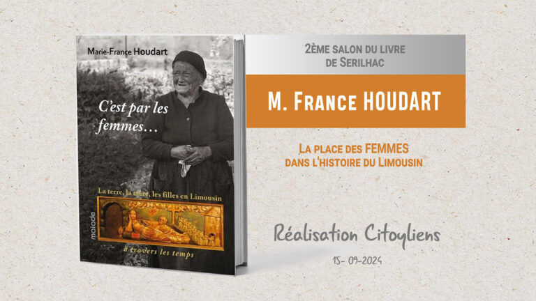 Vidéo de la conférence de Marie France Houdart - La place des femmes dans l'histoire du Limousin