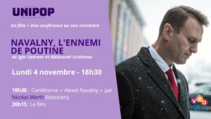 Conférence + film : "NAVALNY, L'ENNEMI DE POUTINE" - Véo Tulle @ Cinéma Véo Tulle