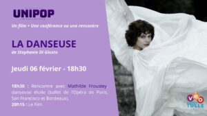 Rencontre avec Mathilde Froustey + Film "La danseuse" @ Cinéma Véo Tulle