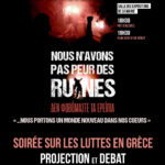 ciné débat nous n'avons pas peur des ruines avec le réalisateur Yannis Youlountas