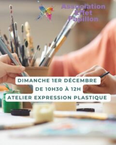 Atelier Expression Plastique [ parents-enfants de 6 ans et plus ] @ Ecole Chrysalis de Bilhac (19120)