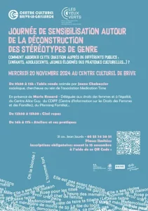 Journée de sensibilisation autour de la déconsruction des stéréotypes de genre @ Centre Culturel de Brive