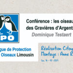 Conférence biodiversité des gravières d'Argentat