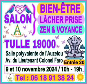 Salon du bien être à Tulle / Auzelou