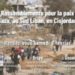 manifestations tulle brive ussel soutien à Gaza Liban Cisjordanie