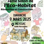 2ème salon de l'éco-habitat à Meyssac en Corrèze