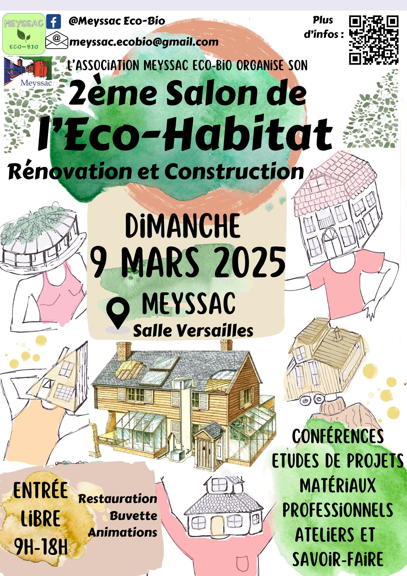 2ème salon de l'éco-habitat à Meyssac en Corrèze