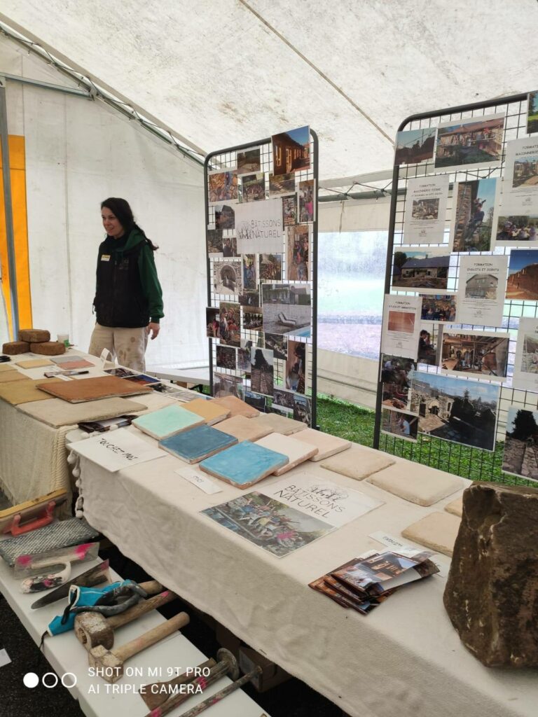 Batissons au Naturel au salon de l'éco-habitat de Meyssac
