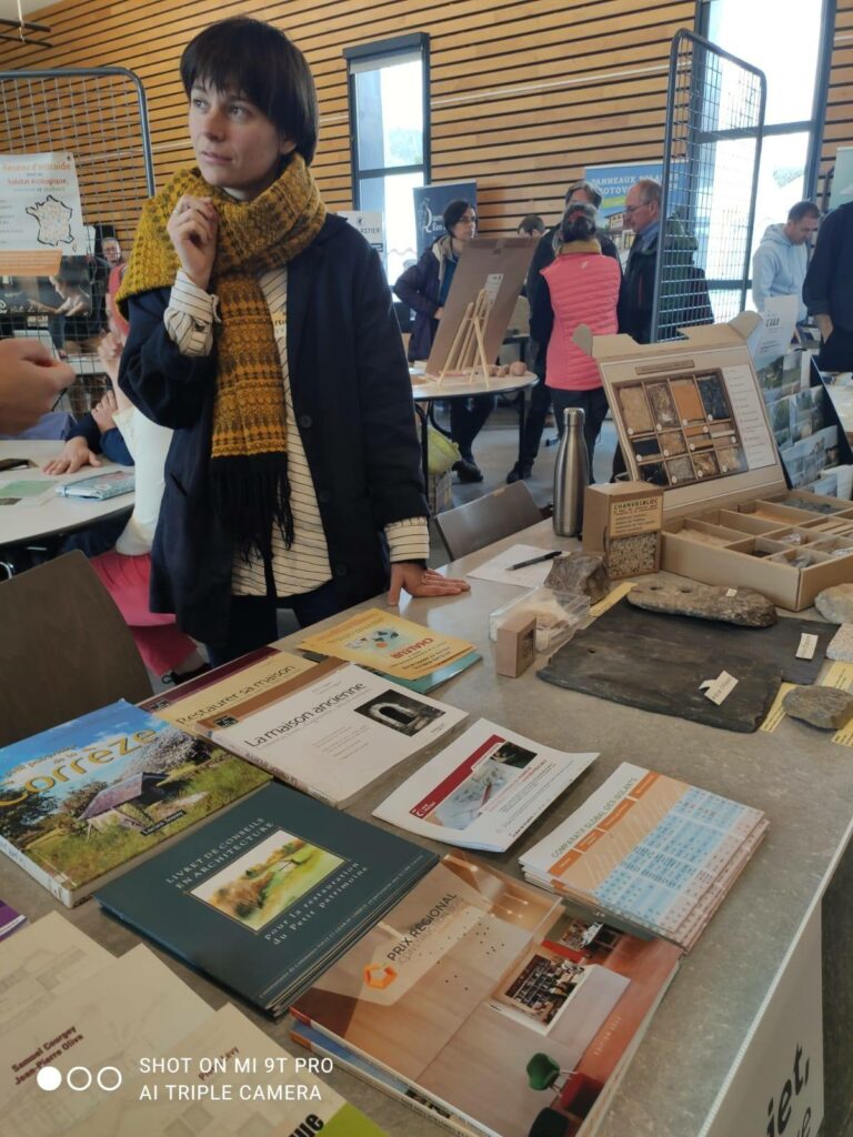 Le CAUE au salon de l'éco-habitat de Meyssac