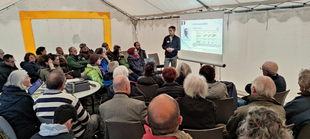 Conférence au salon de l'éco-habitat de Meyssac