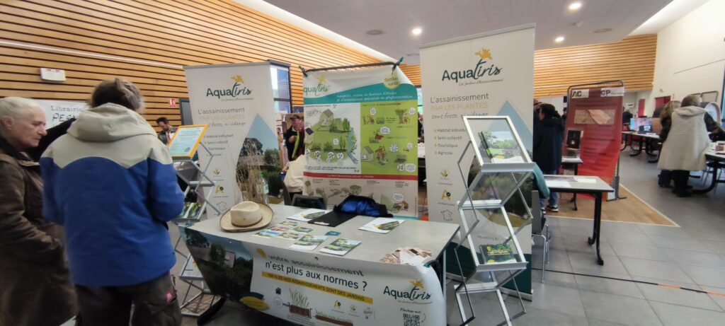 Aquatyris au salon de l'éco-habitat de Meyssac