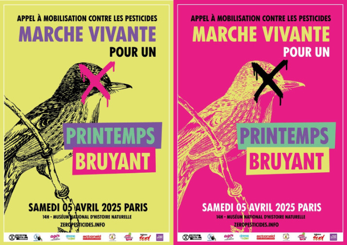 Mobilisation LPO Paris anti pesticides