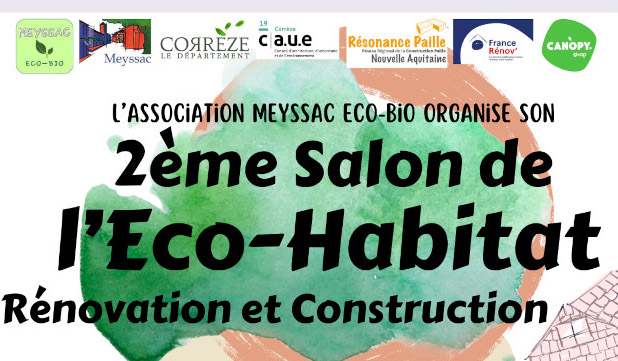 2 eme salon de l'eco habitat à Meyssac en Corrèze